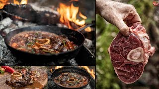 BEST OSSO BUCO  BUSHCRAFT STYLE [upl. by Zakaria]