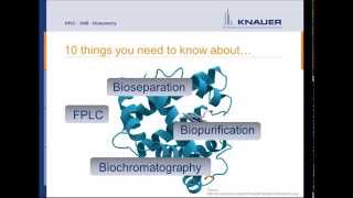 10 Things you Need to Know about Biochromatographuy  FPLC vs HPLC [upl. by Chilt364]