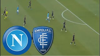 Empoli 01 Napoli Highlights  Serie A 20242025 [upl. by Aicilegna358]