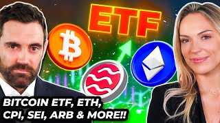 Crypto News Bitcoin ETF ETH CPI Print ARB SEI amp MORE [upl. by Gans]