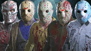 All Unreleased Jason’s Breakdown in Friday the 13th Camp Blood [upl. by Eentruok258]