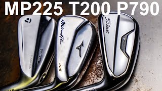 Should you Buy Mizuno Titleist or TaylorMade Irons MP225 P790 or T200 [upl. by Eema]