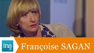 Françoise Sagan quotAvec mon meilleur souvenirquot  Archive INA [upl. by Anaicul118]