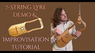 7String Lyre Demo and Improvisation Tutorial [upl. by Py402]