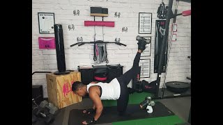 Legs amp Glutes Workout Dumbbells Resistance Bands [upl. by Airbmak]