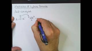 Chem 12B Chapter 19 Lecture 3 Hydrate Hemiacetal and Acetal Formation [upl. by Rosinski]