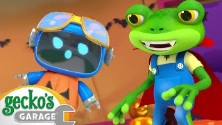 Whats That SPOOKY SOUND  Geckos Garage Songs｜Kids Songs｜Trucks for Kids [upl. by Triny102]