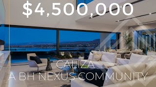 Tour Blue Herons Lakeside Living Show home at Caliza A BH Nexus Community  Las Vegas NV [upl. by Vada473]