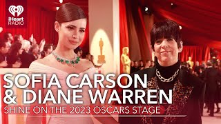 Sofia Carson amp Diane Warren Shine On The 2023 Oscars Stage With Applause  Fast Facts [upl. by Ainsley]