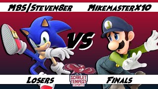 SJU Smash Fall 2024 3  MBS  Steven8er Sonic Vs MikemasterX10 Luigi Smash Ultimate  SSBU [upl. by Cruz]