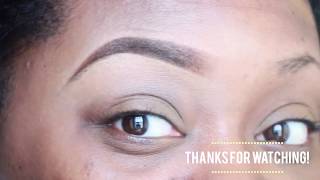 HOW TO SHAPEFILL IN SPARSE EYEBROWS  EASY BROW TUTORIAL [upl. by Nesyaj]