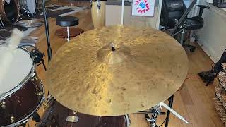 SOLD Cymbals  Istanbul Agop 22quot 30th Anniversary Medium Ride [upl. by Anaitat]