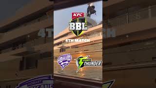 WBBL20244TH MATCH Hobart Hurricanes VS Sydney thundersviralvideo explore explorepage [upl. by Floss]