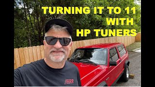 1996 JEEP CHEROKEE TIMING AND FUEL UPGRADES WITH HP TUNERS UncleTonysGarage JTEC Programming [upl. by Eelyam69]