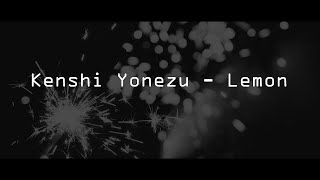 JPOP Kenshi Yonezu  LEMON 가사발음해석 [upl. by Atinev]