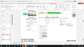 CALCULOS DE PH EN ACIDO Y BASES FUERTES Y DEBILES QMC100 B6 PARTE 2 [upl. by Eelarual45]