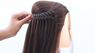 3 beautiful hairstyles for festival look  open hair hairstyle [upl. by Robson]