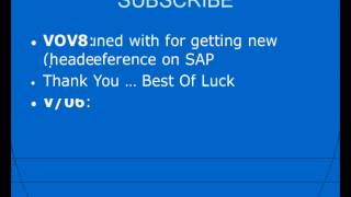 SAP SD Transaction Codes  Sales and Distribution Module Tcodes [upl. by Kilah]