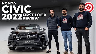 Honda Civic RS 2022  11th Generation  First Look Review  PakWheels [upl. by Lenny]