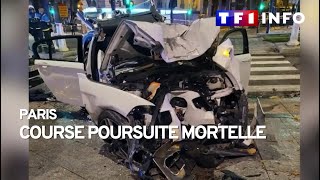 Course poursuite mortelle dans Paris [upl. by Itak]