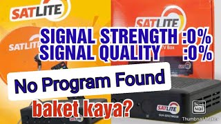 WEAK OR NO SIGNAL 0 StrengthQuality satlite tutorial tutorialvideo [upl. by Flavian]