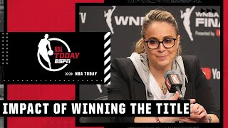 What does winning the WNBA Finals mean for Becky Hammon  NBA Today [upl. by Kynthia]