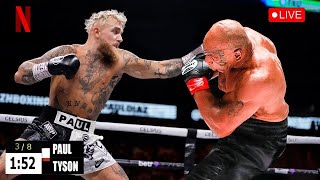 🔴JAKE PAUL VS MIKE TYSON FULL FIGHT LIVE [upl. by Demodena]