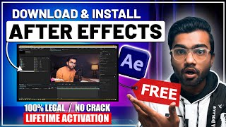 How to Download Adobe After Effects for FREE in PC amp Laptop 2024 No Crack  100 Legal [upl. by Hentrich]