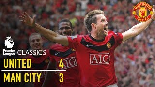 Manchester United 43 Manchester City 0910  Premier League Classics  Manchester United [upl. by Edita]