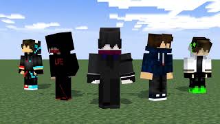 YOUR TEAM meme aimation mineimator Minecraft template Karlosanimates [upl. by Atreb78]