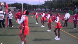 Miami Youth Hurricanes Cheer Midget II Pop Warner Miami 2014 [upl. by Adimra6]