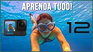 GOPRO HERO 12  ENSINANDO TODAS AS FUNÇÕES COM EXEMPLOS PRÁTICOS [upl. by Ynahteb]