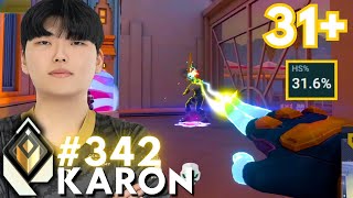 Karon is BEST NEON in Valorant 31 Kills Ranked APAC [upl. by Assela322]