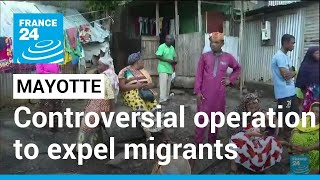 Mayotte expulsions Fears grow as France eyes clearance of islands slums • FRANCE 24 English [upl. by Mikes]