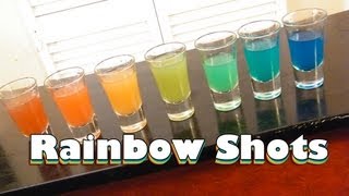 How to Pour Rainbow Shots  theFNDCcom [upl. by Aliuqa]