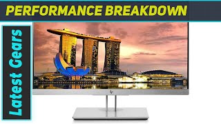 HP EliteDisplay E223 215quot LCD Monitor Review [upl. by Gifferd23]