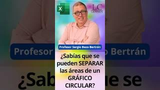 ¿Sabías que se pueden SEPARAR las áreas de un GRÁFICO CIRCULAR en Excel 😱😃 [upl. by Airad]