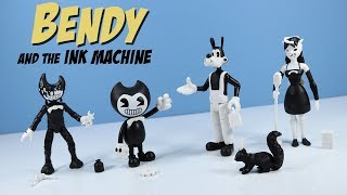 Bendy and the Ink Machine Series 1 Action Figures PhatMojo [upl. by Ydolem]