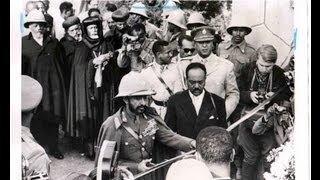 Haile Selassie in Asmara 1952FEDERATION DAY AKA DARKEST DAY IN ERITREA HISTORY [upl. by Vinna645]