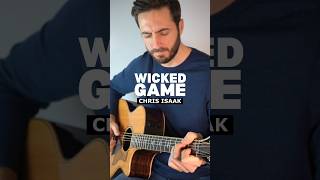 Wicked Game by Chris Isaak Hauntingly Beautiful Fingerstyle fingerstyle chrisisaak [upl. by Yesllek65]