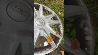 Ford fiesta hubcap find [upl. by Sollows]