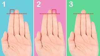 Find Out What Your Finger Length Reveals About Your Personality [upl. by Ynaffat]