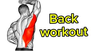 Advanceded Back workout intense exercises for maximum gains [upl. by Toile]