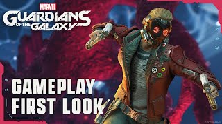 Marvel’s Guardians of the Galaxy  Gameplay First Look [upl. by Salvador]