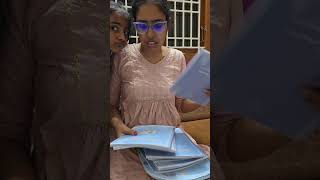 Preparing for back to School  New School 👩‍🏫 ytshorts backtoschool teluguvlogs trendingshorts [upl. by Klusek]