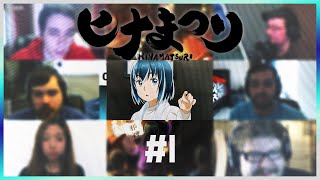 Hinamatsuri Episode 1 Reaction Mashup [upl. by Yduj]