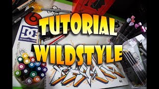 TUTORIAL GRAFFITI WILDSTYLE  Tips para mejorar tus graffitis [upl. by Ahsemed199]