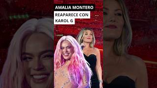 😱Karol G y Amali Montero juntas ante 60000 fanaticos karolg amaliamontero musica [upl. by Atikin]