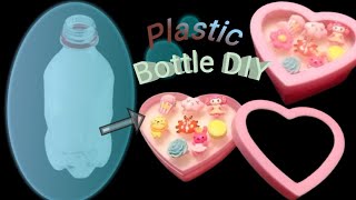 Jewellery Box Making at Home With Plastic Bottles 🍼 Plastic Bottle Craft Ideas💡 Jewellery Box Diy [upl. by Atekihc329]