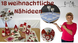 Einfache Nähideen für die Weihnachtszeit DIY [upl. by Benedetta74]